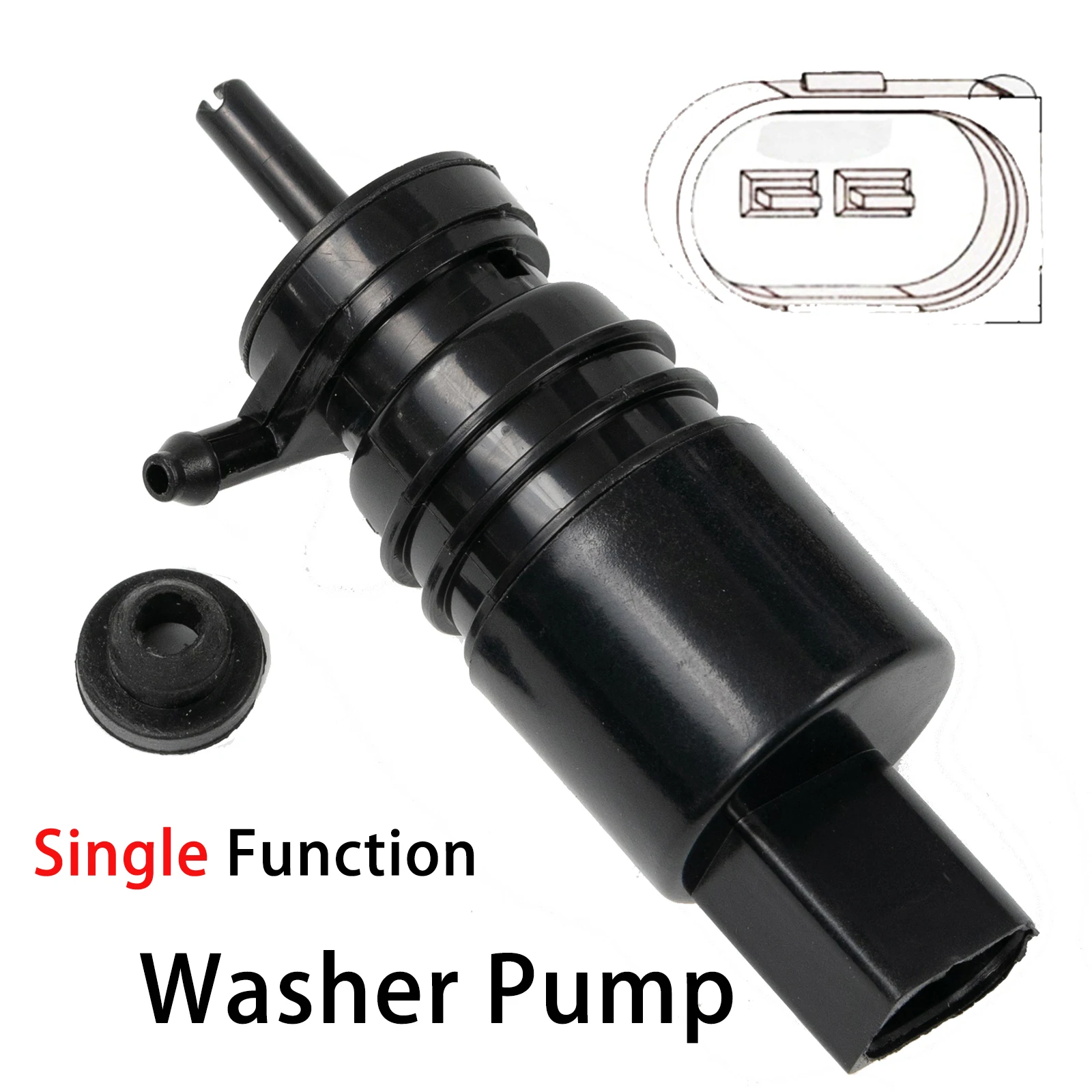 Xukey Front Windscreen Wiper Washer Pump Motor For BMW 1 3 5 6 7 Series M6 M5 M3 E90 E91 E92 E93 F30 2004 2005 2006 2007 2008