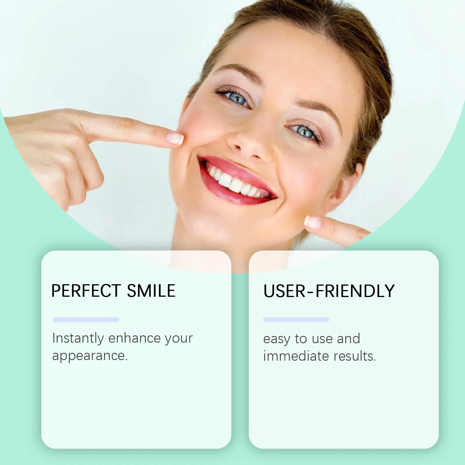 أطقم الأسنان المصنوعة من السيليكون مجموعة كاملة من الأسنان الكاذبة سهلة الارتداء ومريحة ومضادة للاحتكاك وتحمي الفم ومنع السقوط مجموعة أدوات طب الأسنان الناعمة #6