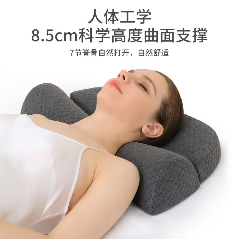 Orthopedic Neck Pillow Space Memory Foam Pillow Support Shoulder Pillow Release Cervical Vertebra Pain Slow Rebound