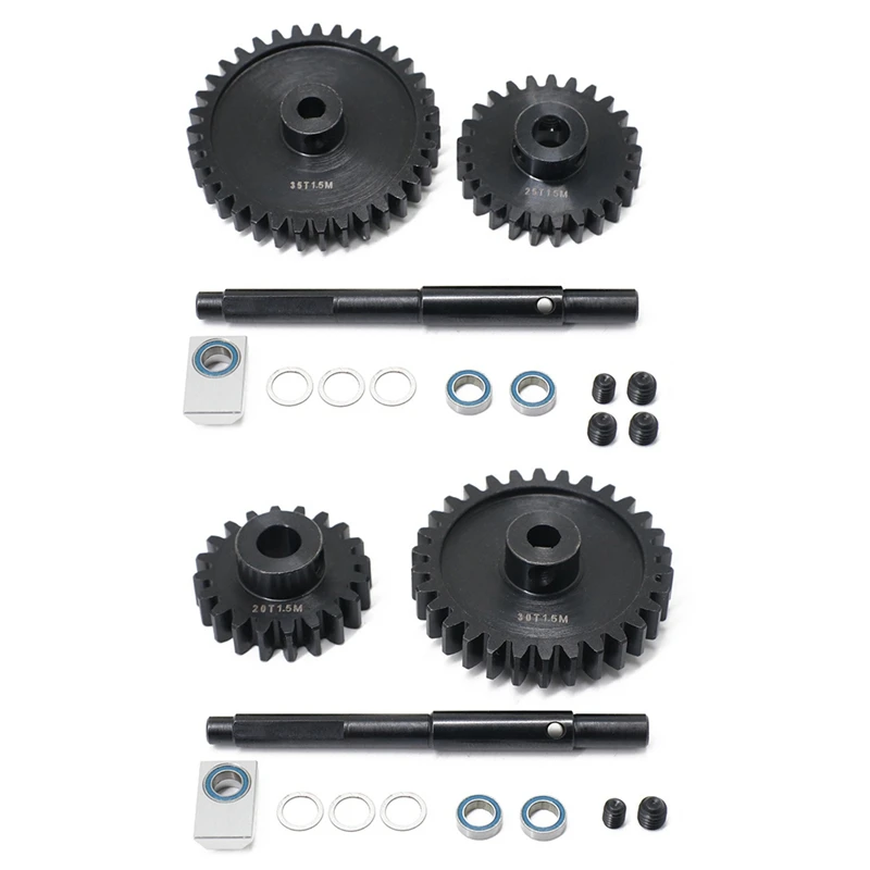 

Suitable For Traxxas 1/5 X-MAXX XRT 20T+30T And 25T+35T Big Teeth+Motor Teeth Kit