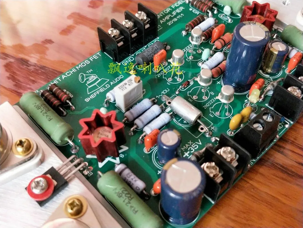 HITACHI-placa amplificadora de etapa trasera pura, tubo MOS Clase A sellado dorado, 2SK176, 2SJ56/2SK298, 2SJ116/2SK1058, 2SJ162, MJ, estéreo