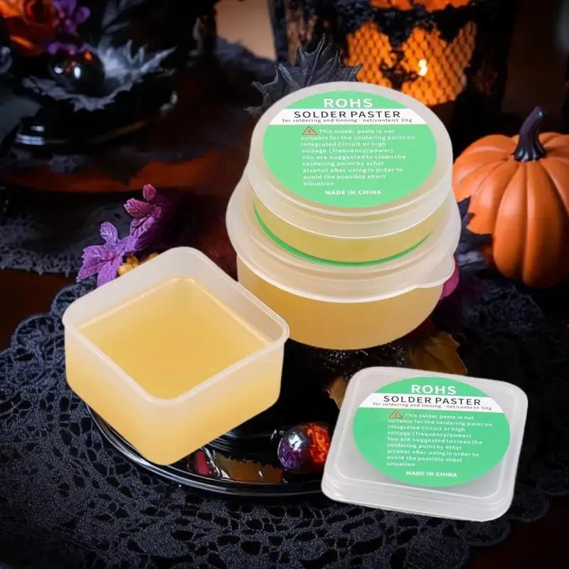 معجون لحام عالي الجودة 30/50/100 جرام، دوران 183 درجة غير نظيف