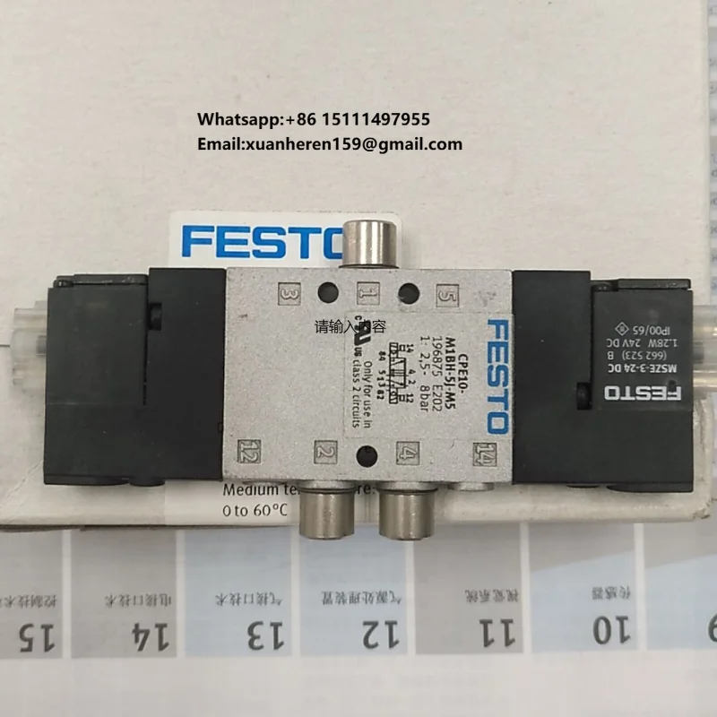 Cpe24-m3h-5/3es-qs-10 170346 Solenoid Brand New Original Part Price Cheap Plc