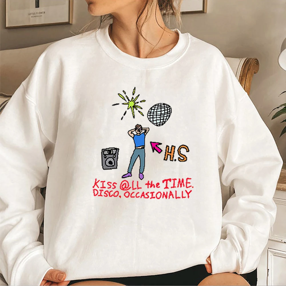 Kiss All The Time. Disco Occasionally Sweatshirt Together Concert Shirts HS New Album Inspired Sweater Trendy Y2k 90s Sweatshirt