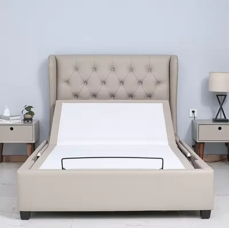 سرير رضاعة طبي عالي الجودة للمستشفى الكهربائي للعناية المنزلية لكبار السن مع مرتبة #6