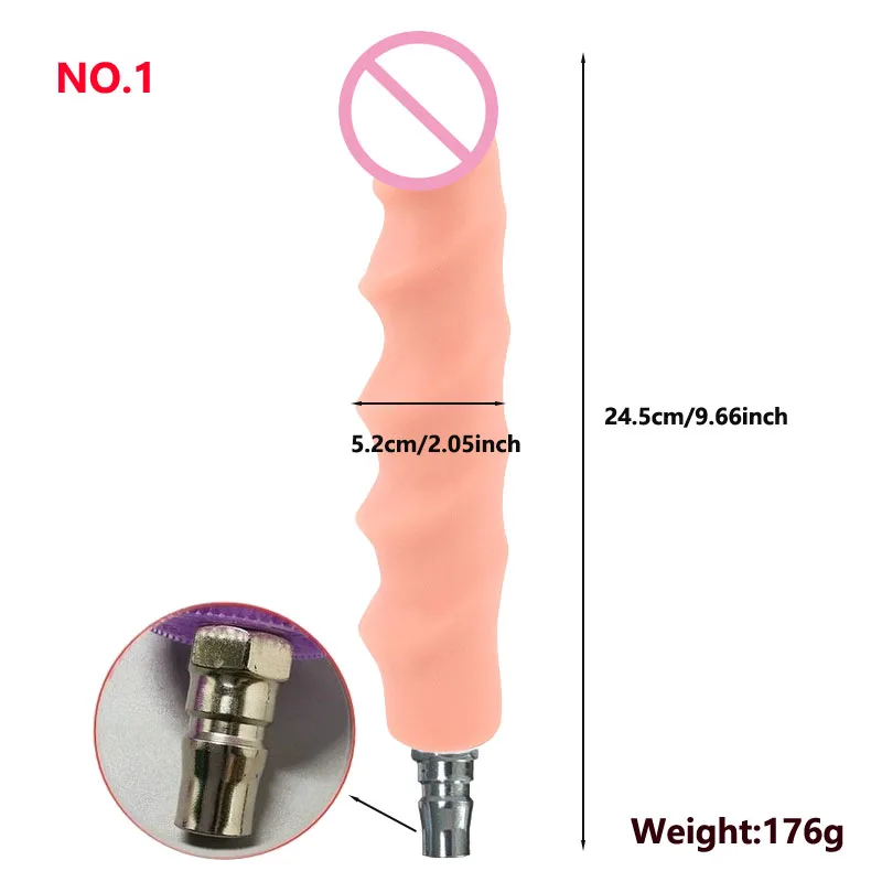 Lifelike Anal Dildos with Vac-u-Lock Interface Soft Simulation Penis G Spot Sex Toy for Women or Couple Sex Machine Attachements