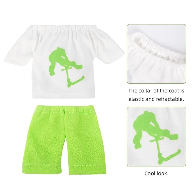 Q0KB Finger Bike Finger Scooter Mini Skateboards Finger Skateboard Set Finger Scooter