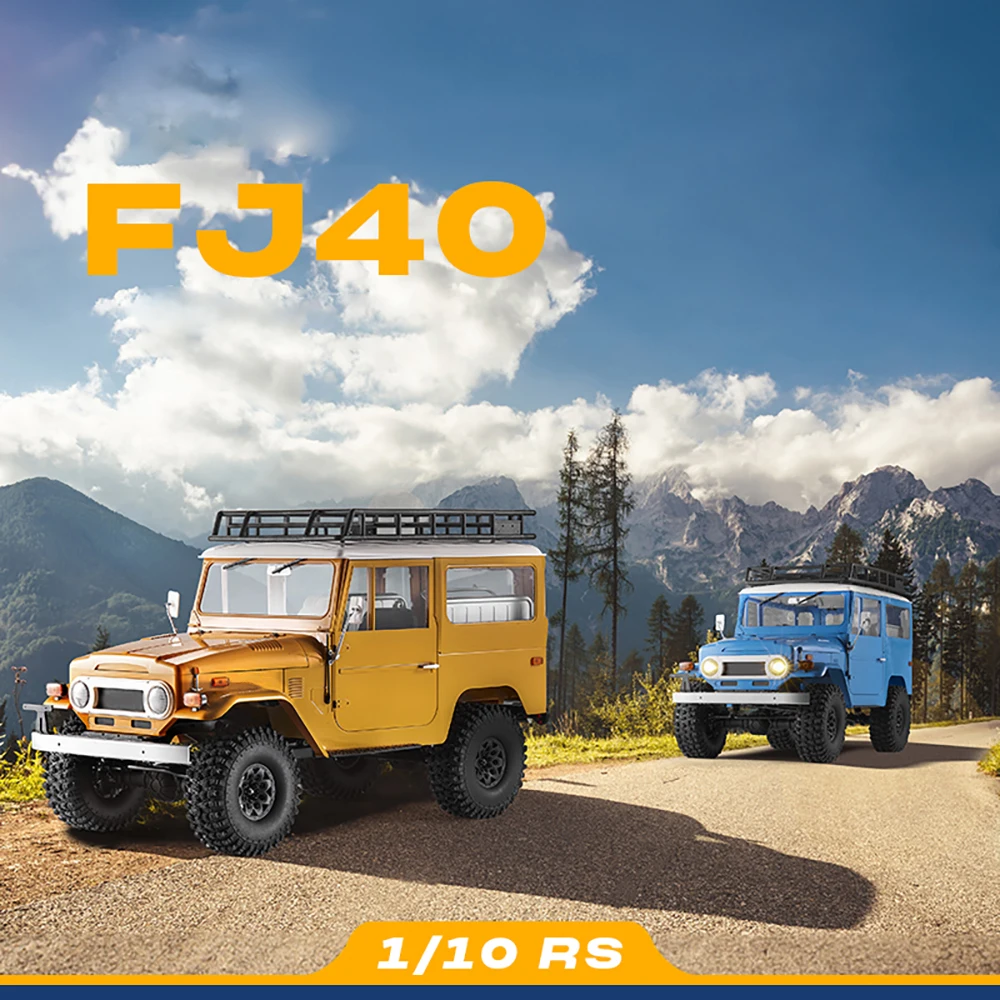 

1/10 FJ40 RTR 2.4GHz RC Electric Remote Control Model Car Crawler Adult Children's Toys