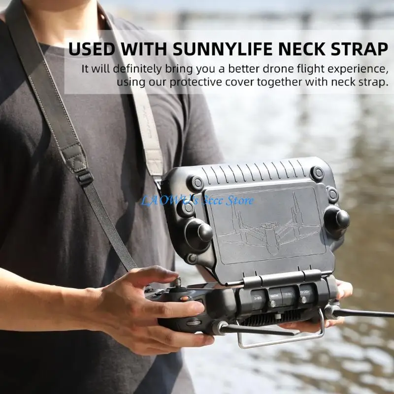 

Y8AD Sun-Shield Remote Control Protector for Inspire 3 MatriceM30 Cover RC Remote Controller Cover Sun-Hood 2 in 1
