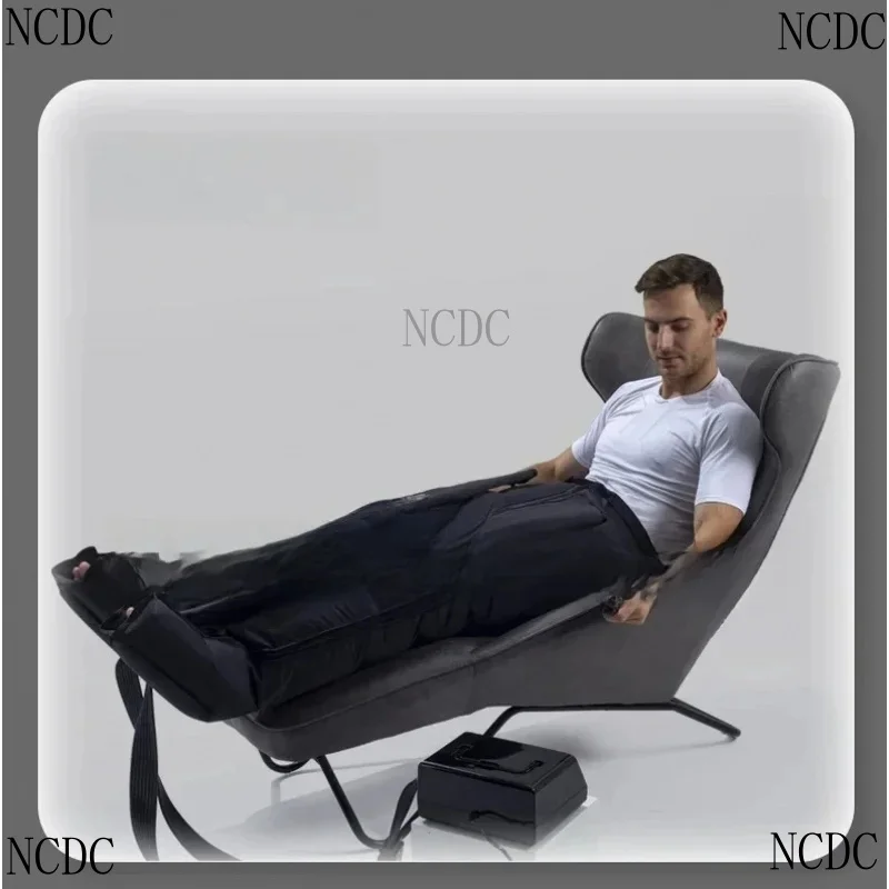 Pressotherapy Compression Foot Muscle Massager Leg Recovery Boots Lymphatic Drainage 8 Chamber