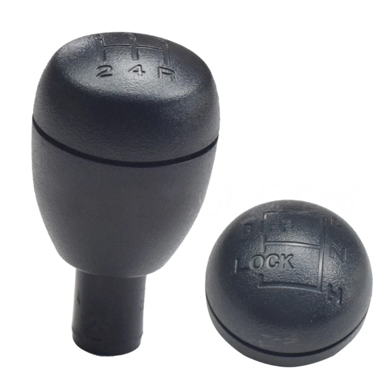 M76E Manual Transmission Gear Knob, Black Rounded Grip and 5 Speed Top for R380 LT77 1983-2016 Worn Part Updates Daily FTC3852