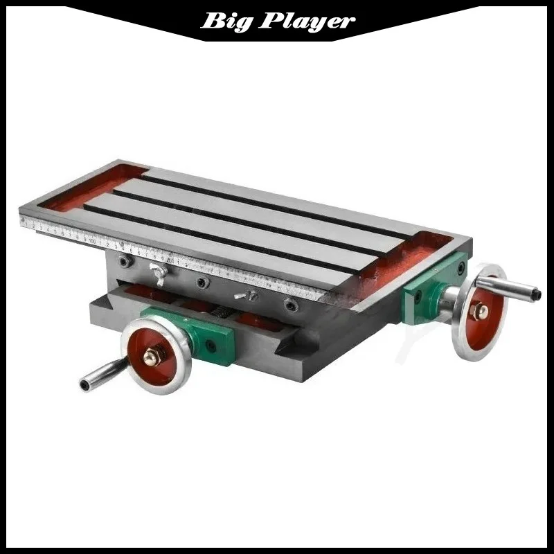

Multi-Function Precision Cross Sliding Table Mini Drilling And Milling Machine Drag Plate Bi-Directional Moving Dovetail Manual