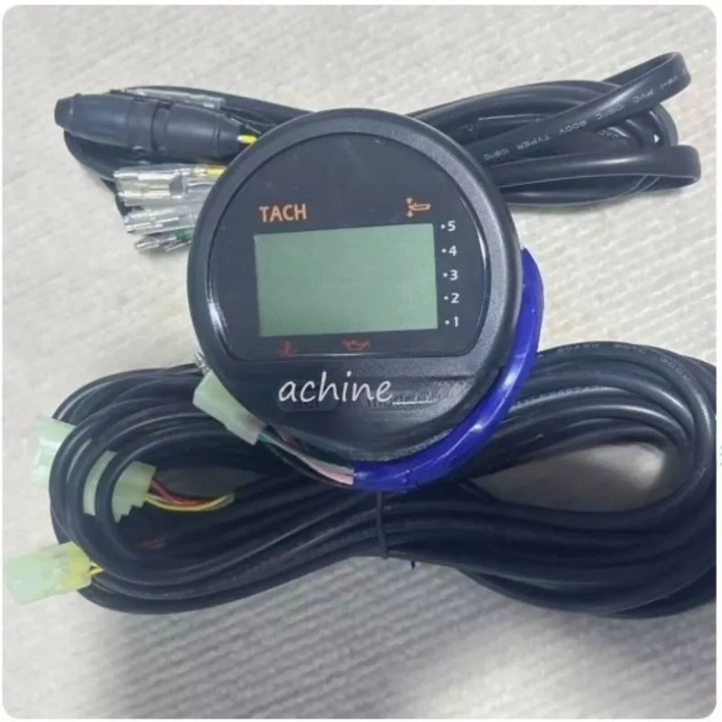 1Set For Yamaha 2&4 Stroke Outboard 40-250HP Digital Tach Gauge + Wiring Harness