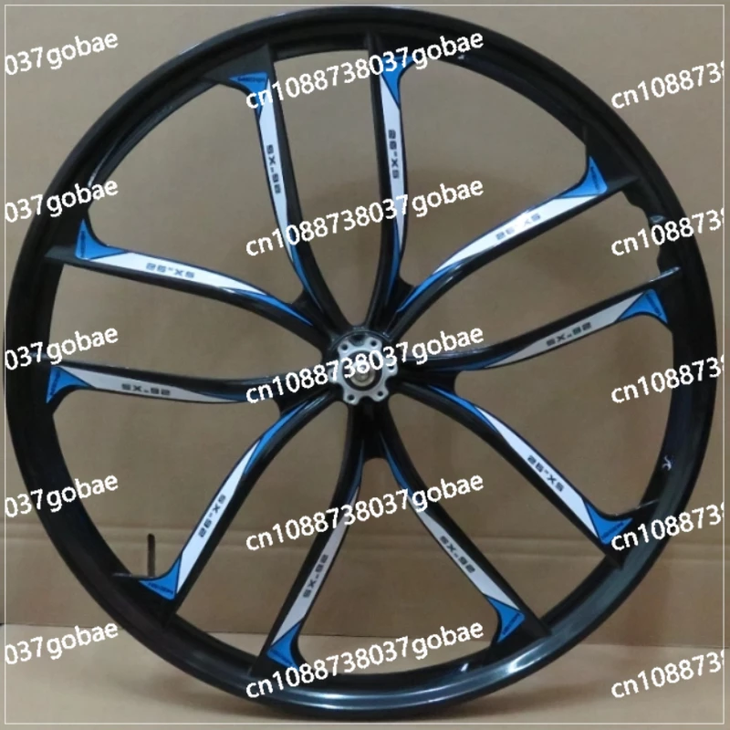 24 or 26 Inch Tri Bike Integrated Wheels, Magnesium Alloy Mountain Wheels, and Ultra Light Magnesium Alloy Integrated Wheels