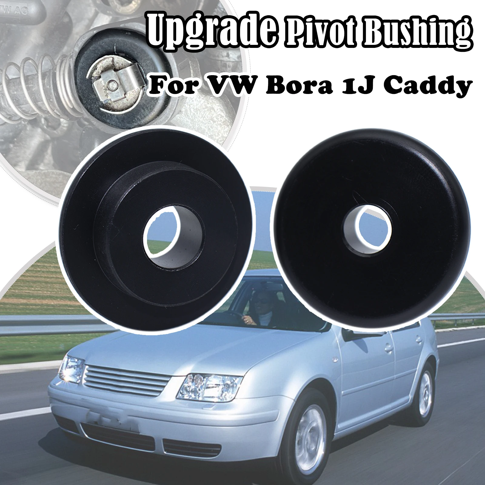 

Upgrade Pivot Bushing For VW Bora 1J Caddy Manual Gear Selector Shift Cable end Linkage Strengthen Lock Washer Retaining Clip