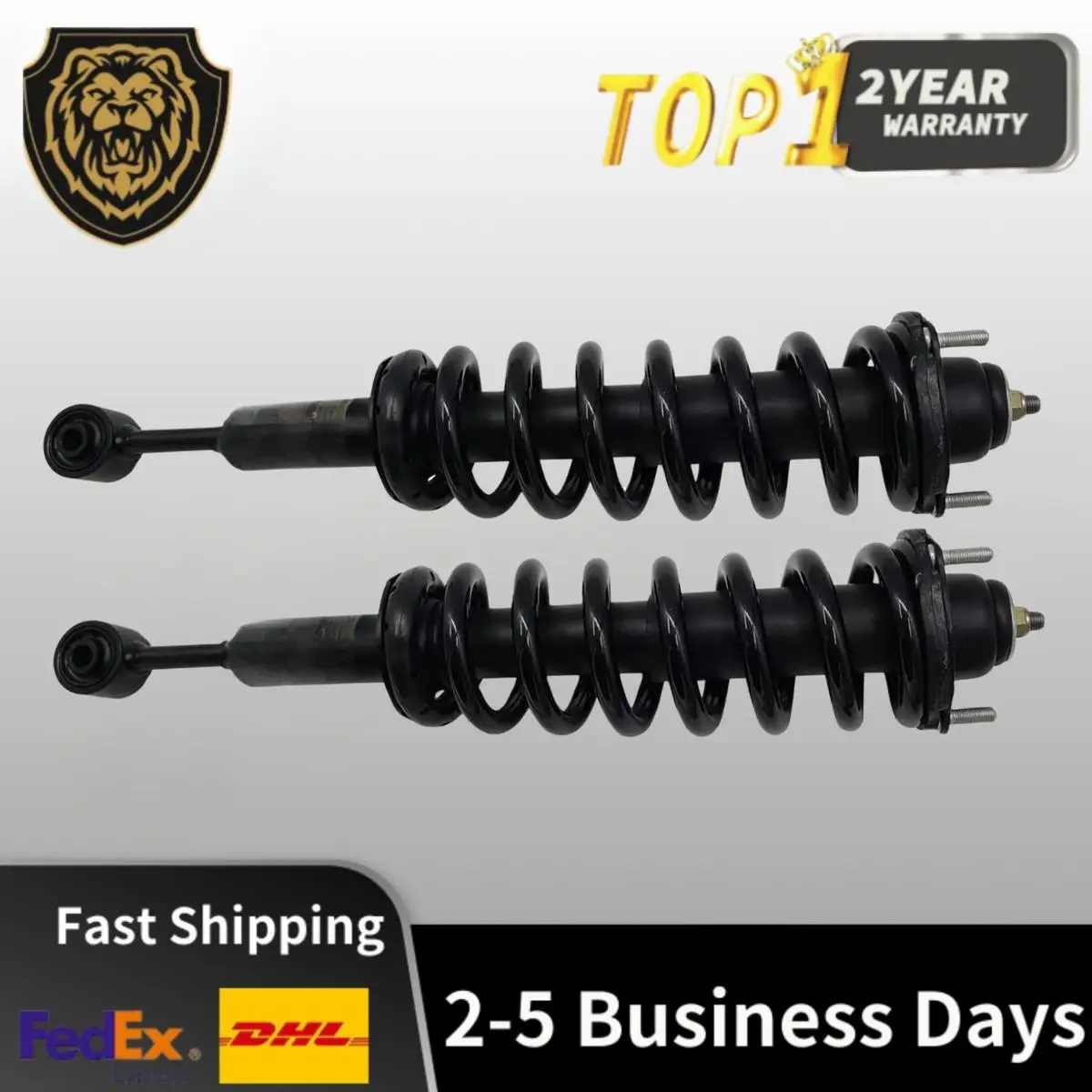 

Pair Front Shock Absorber Struts Assys Fit Lexus GX470 Toyota Land Cruiser 120 48510-69195, 48510-69415, 48510-69495