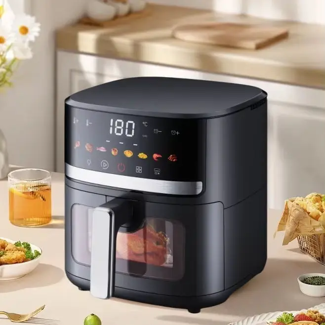 

2024 New Digital Air Fryer Model 7L Oil Free Professional Home Appliance Air Fryer Multifunctional Optional