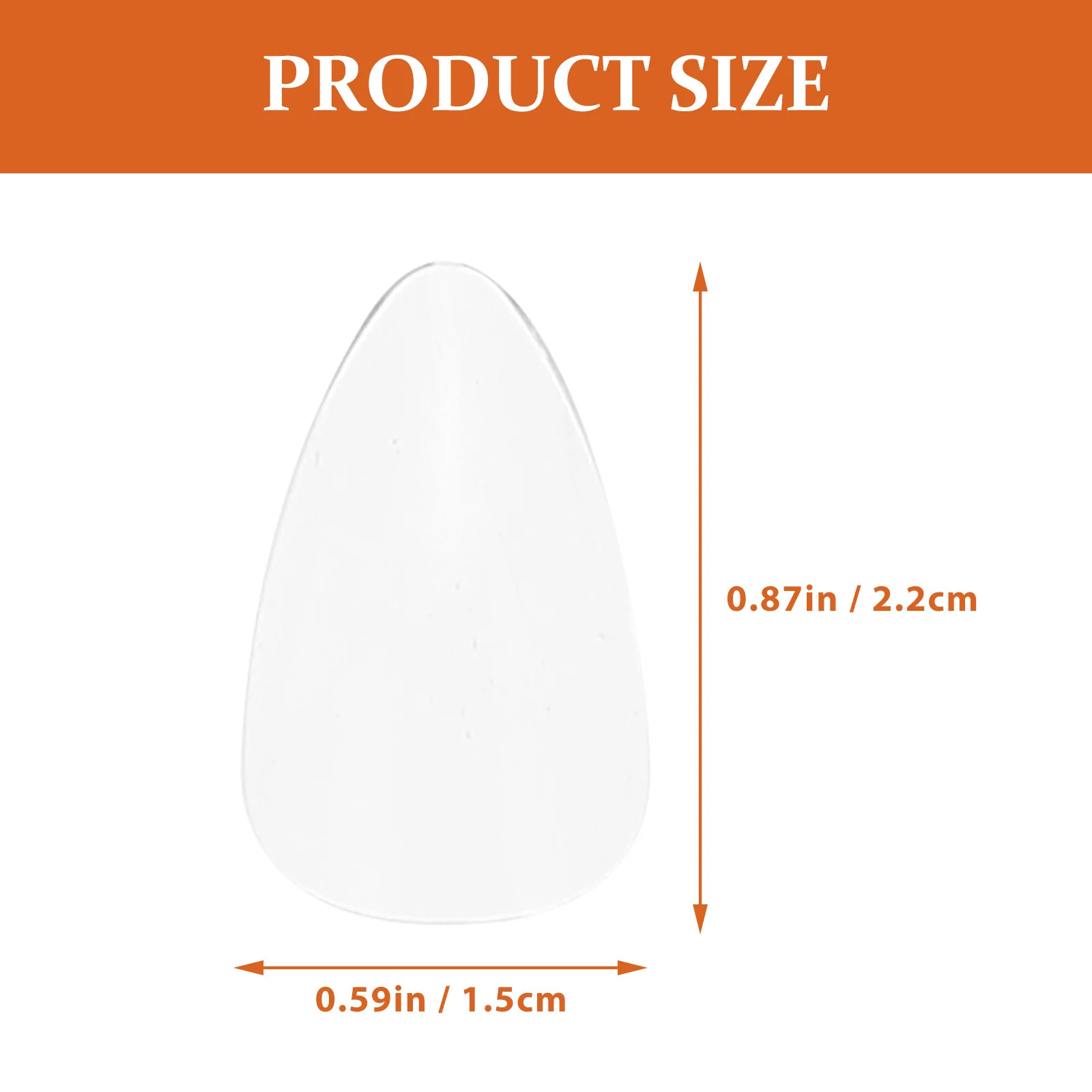 240 قطعة شفافة غير مميزة لتقوم بها بنفسك الأظافر وهمية غطاء كامل اضغط على نصائح الأظافر قابلة لإعادة الاستخدام مانيكير اكسسوارات للنساء مسمار الفن #5