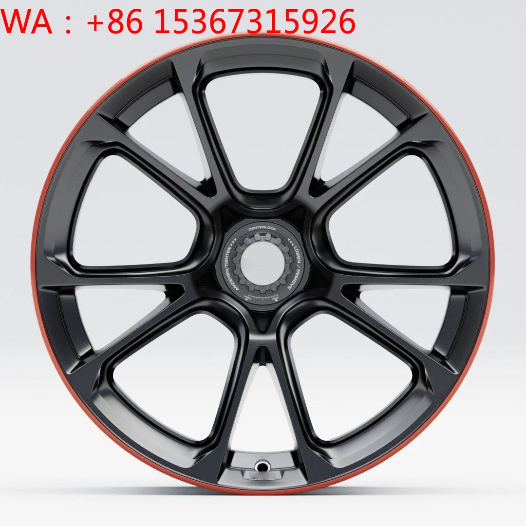 

18-24 Inch Monoblock Multi Spoke Black Forged Alloy Wheel Rims 5X120 5X112 5X114.3 PCD Custom SUV Wheels