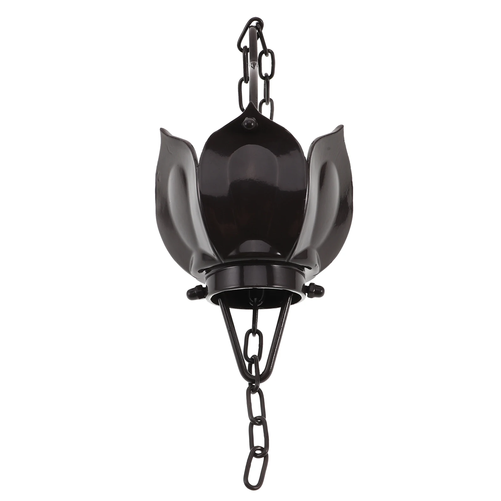 

Aluminum Alloy Rain Chain Easy to Install Decorative Rain Gutter Chain for Courtyards Villas Garden Outdoor Rainwater Catcher