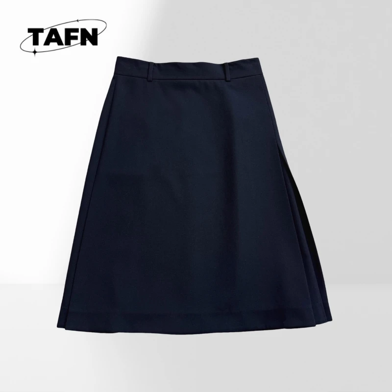 

Soft Summer Midi Skirt for Women High Waist Comfy A-Line Design Korean Fashion Women High Waist Mini Aesthetic Style AI1302