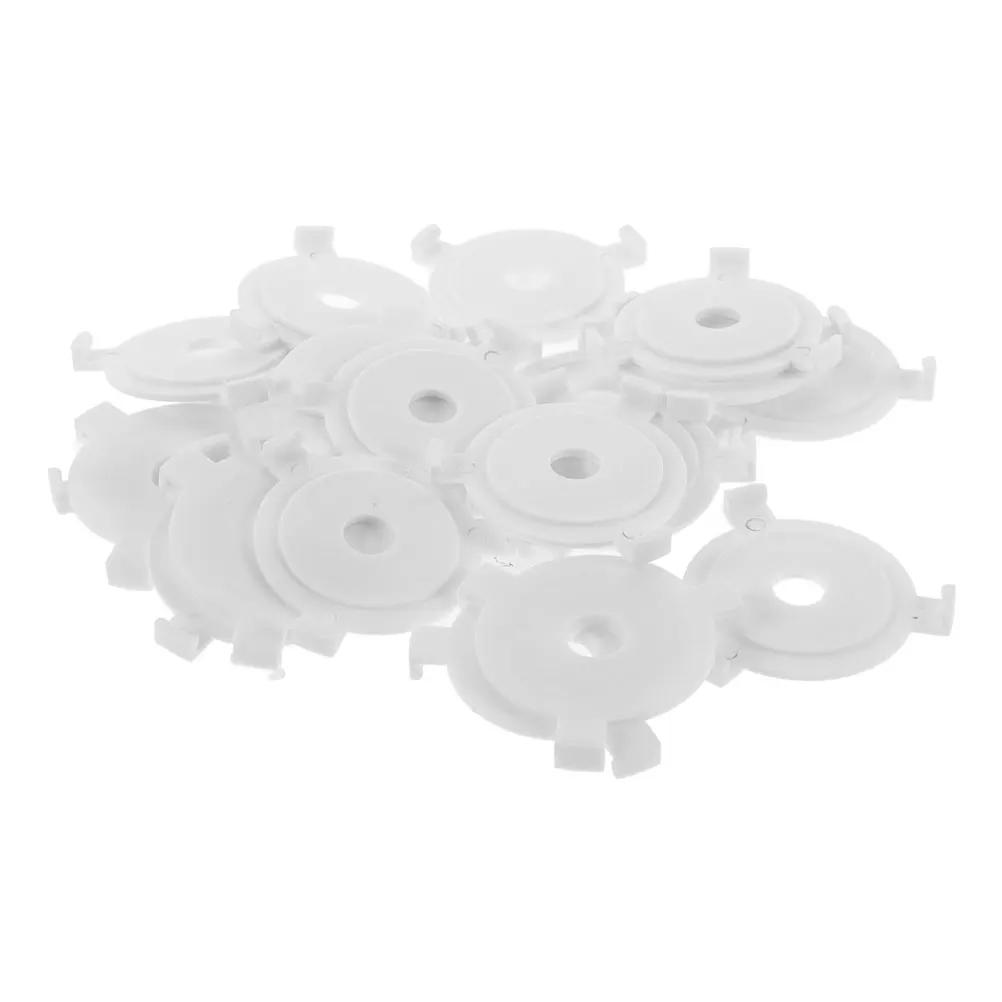 

50pcs Desk Lamp Shade Converter Adapter Base Holder Ring E26 to E27 Bulb Socket Lampshade Bracket Light Bulb Adaptor Lamp Base