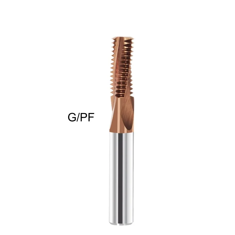 

Inch G/PF Thread Full Tooth Milling Cutter Tools Machining Center End Mill for Full Tooth Type 1/16" 1/8" 1/4" 3/8" 1/2" 5/8"