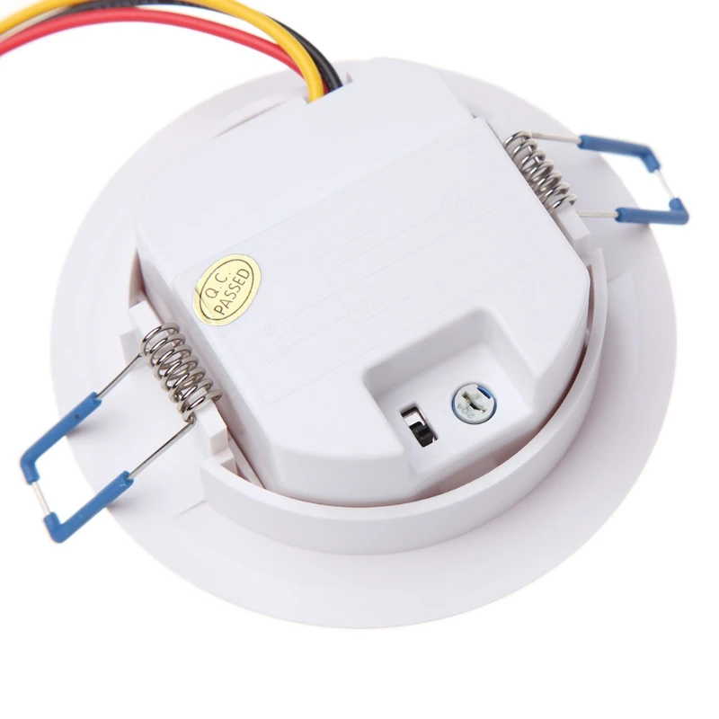 AC 110V/220V indoor PIR Infrared Motion Sensor Detector Movement Switch ON / OFF Control time adjustable led motion sensor