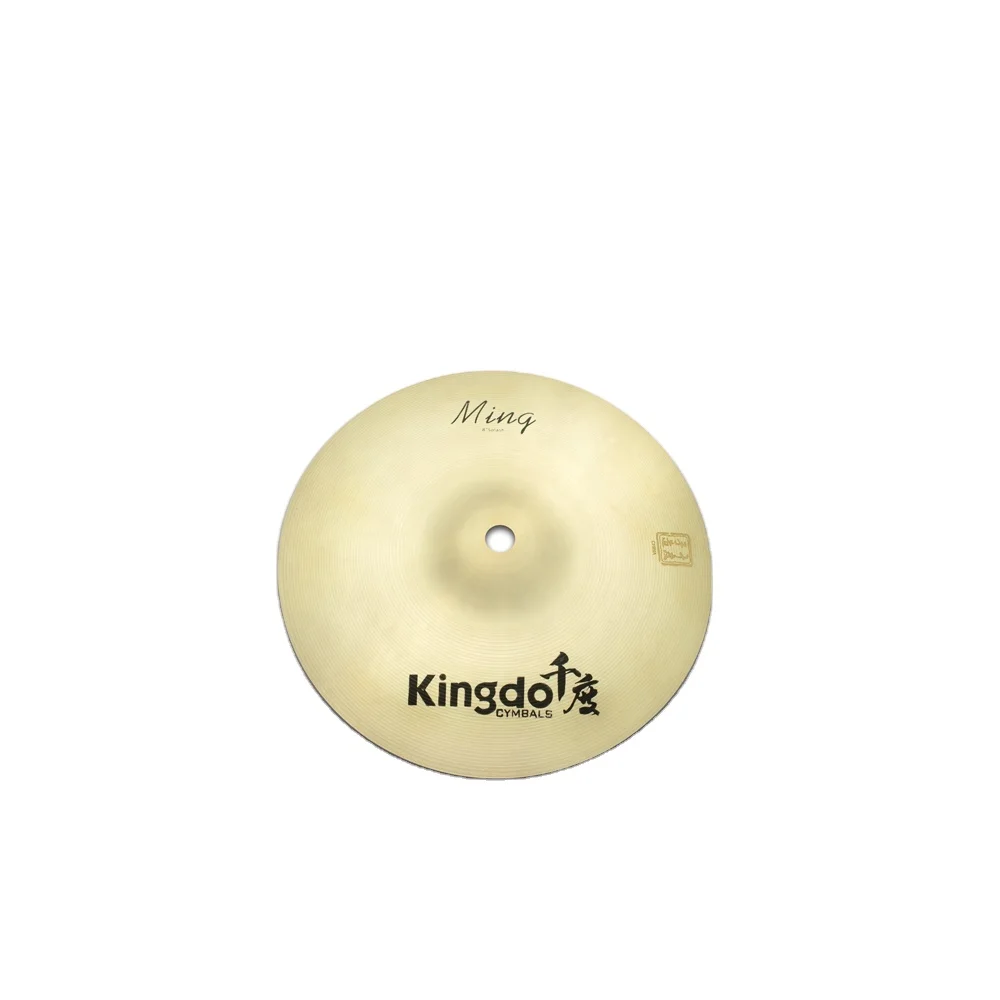 

Strength Seller Kingdo China Factory Price B20 8'' Ming Splash Professional Lemon Cymbal Electric Drum Set
