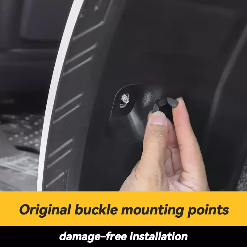 1Pair For GWM Tank 500 Mudguard High Quality ABS Rear Wheel Mud Flaps Splash Fender Inner Liner Mudguard 2026 Car Accessories