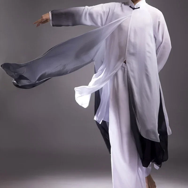 Coslan Traditional Chinese Costumes Men Ethnic Chinese Folk Dance Costume Ancient Chinese National Cheongsam Han Chinese Clothin