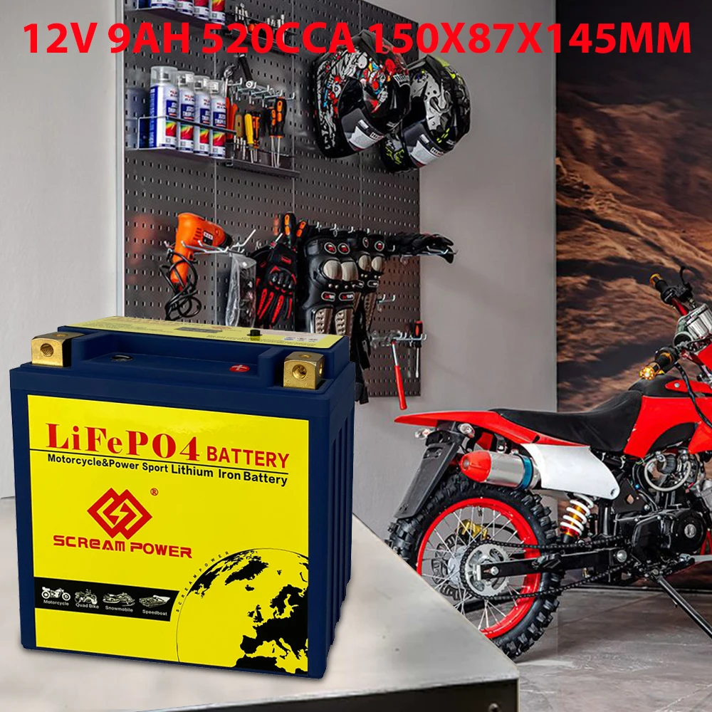 Cold Protection 14L-BS Lithium Motorcycle Battery 520A 12V for ATV/UTV,4-Wheeler,Snowmobile,Personal Watercraft,Scooter,Jet Ski’