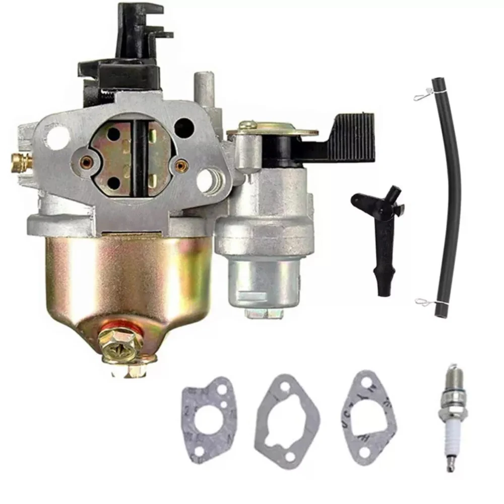 

GX200 Carburetor with Air Filter Housing Assembly Spark Plug Kit for GX120 GX140 GX160 Small Engine Generator