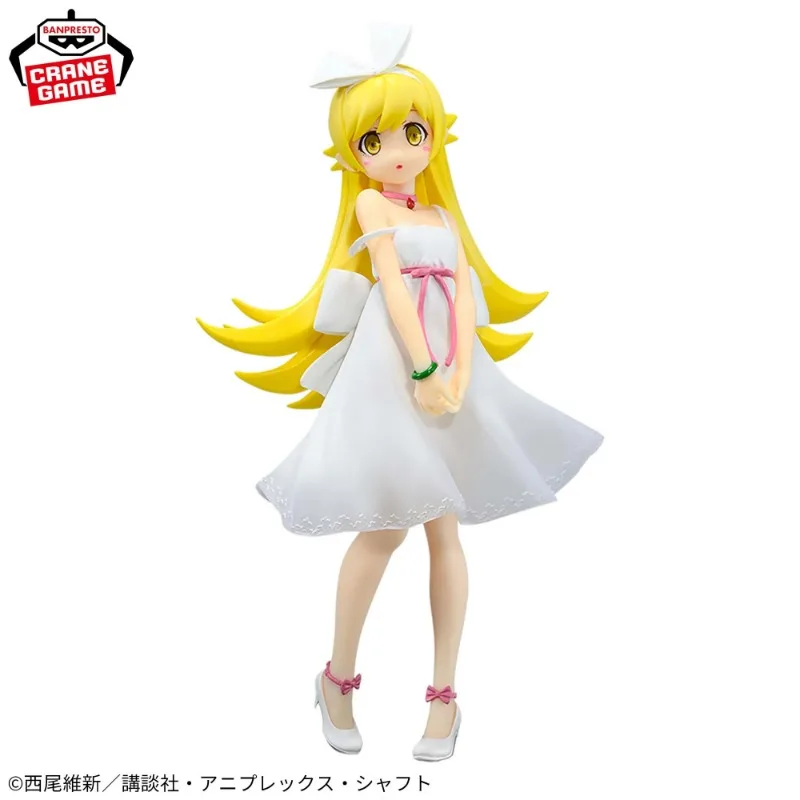 In Stock BANDAI BANPRESTO Nisioisin “MONOGATARI Series” Oshino Shinobu ESPRESTO Anime Action Figures Model Collection Toys Gifts