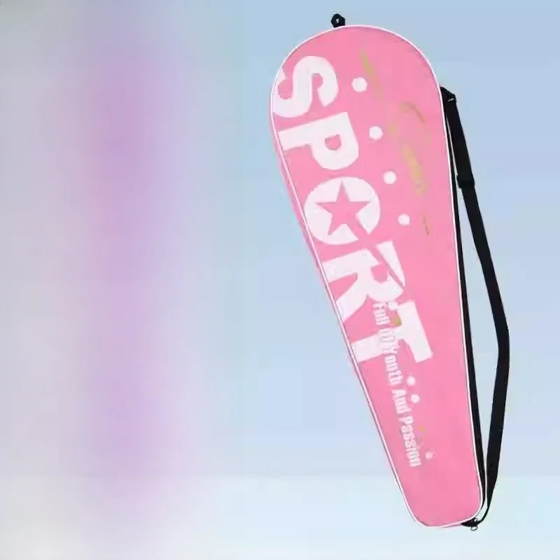 

Портативная утолщенная сумка для бадминтонных ракеток из ткани Оксфорд, водонепроницаемая сумка-чехол на одно плечо для любителей спорта и фитнеса