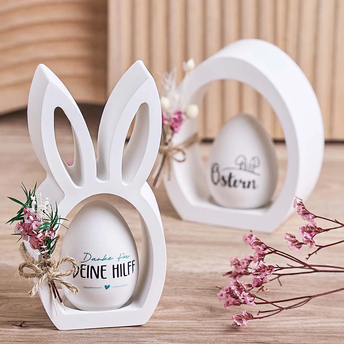 Ostern Kaninchen Ei Silikon Form DIY Hohl Hase Tee Wachs Basis Kerzenhalter Handwerk Form Ornamente Gips Harz Form Party Decor