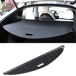 Trunk Cargo Cover For Tesla Model YSecurity Shield Rear Luggage Carrier Curtain Retractable Partition Privacy Car Interior
