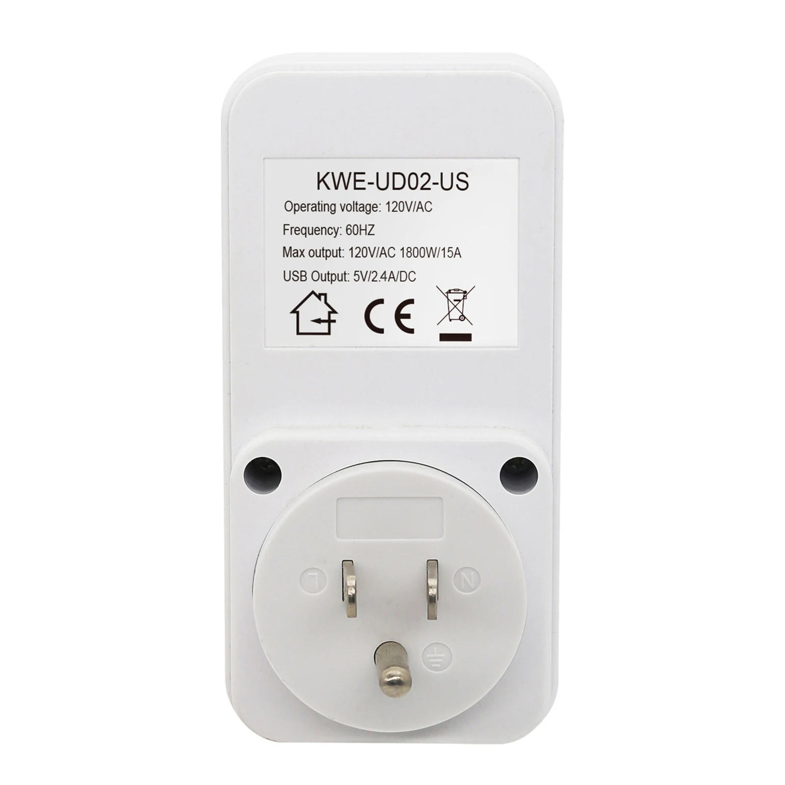 Multifunctional Voltage Protector Intelligent Countdown Timer Socket with 2 USB Ports Time Controller  for Home Electrical