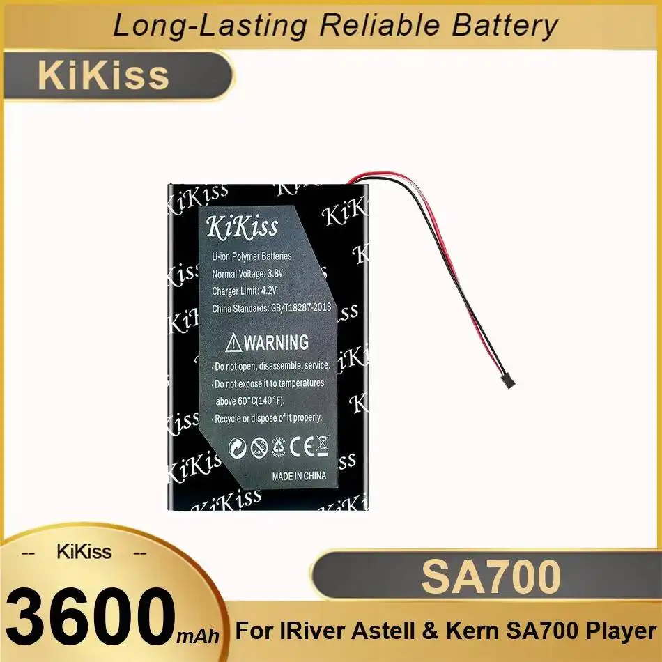 

Высокая производительность для игрока Iriver Astell & Kern SA700, аккумулятор 3600 мАч
