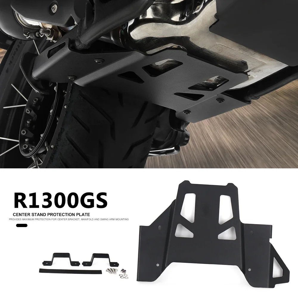 

New Motorcycle Accessories Black Center Stand Protection Plate For BMW R 1300 GS r1300gs R1300 GS R1300GS R 1300GS 2023 2024