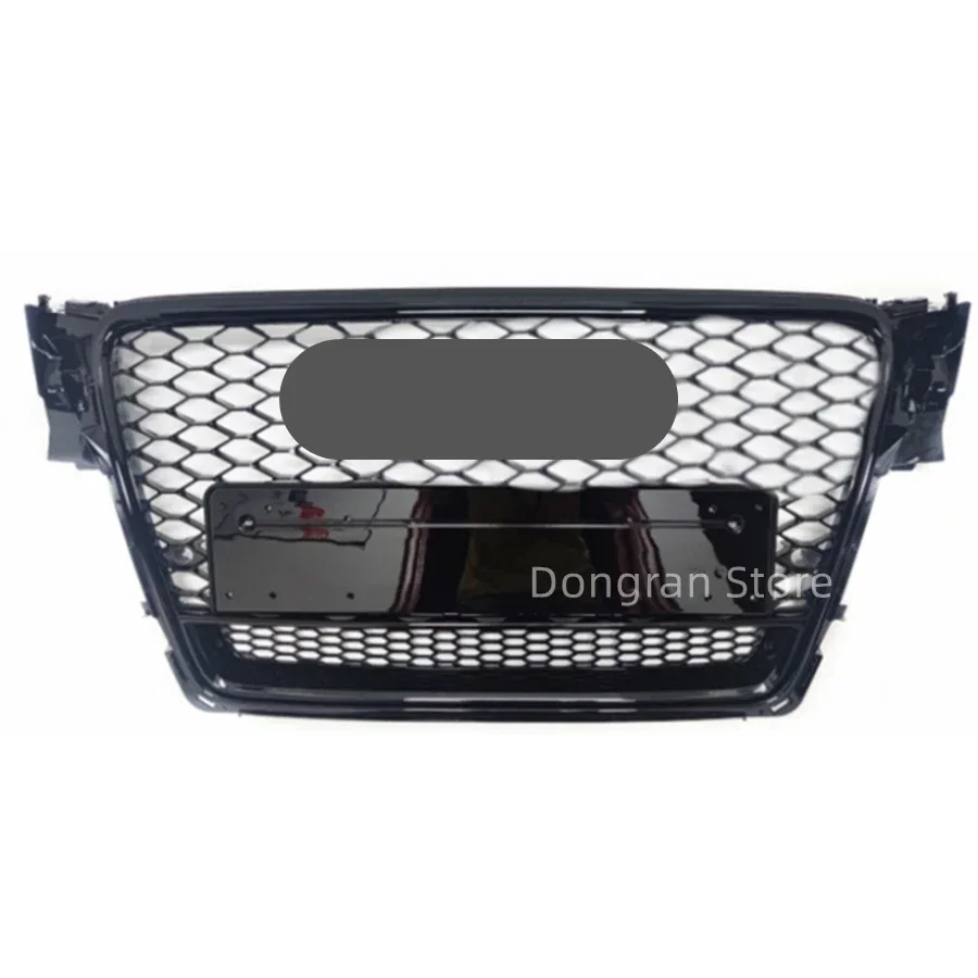 Car Front Bumper Grille for Audi RS4 for A4/S4 B8 2009 2010 2011 2012 (Refit for RS4 Style) Car Accessories