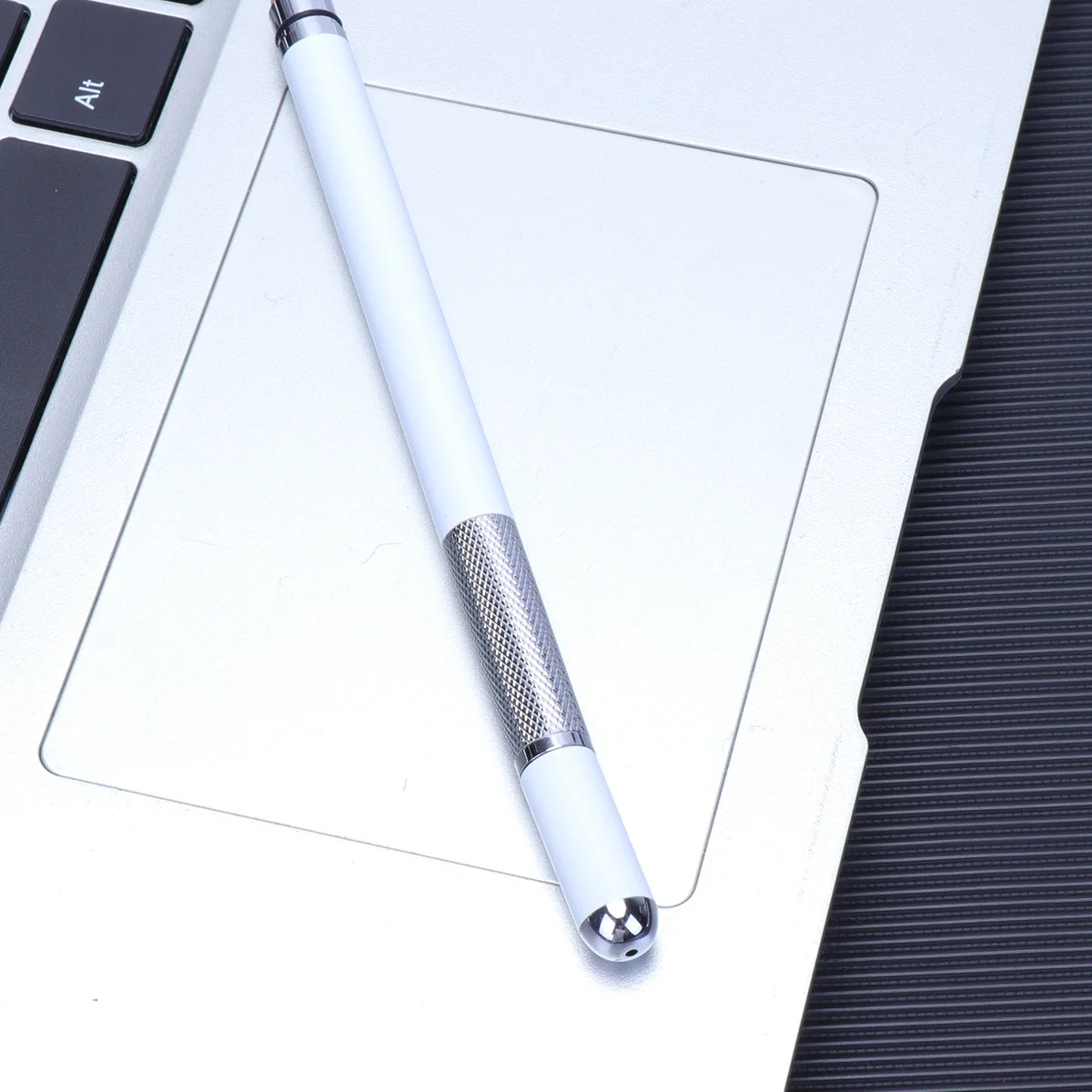 

Double End Capacitive Stylus Metal Touch Screen Disc Pens for Tablets Handwriting Laptops White Premium Material Durable