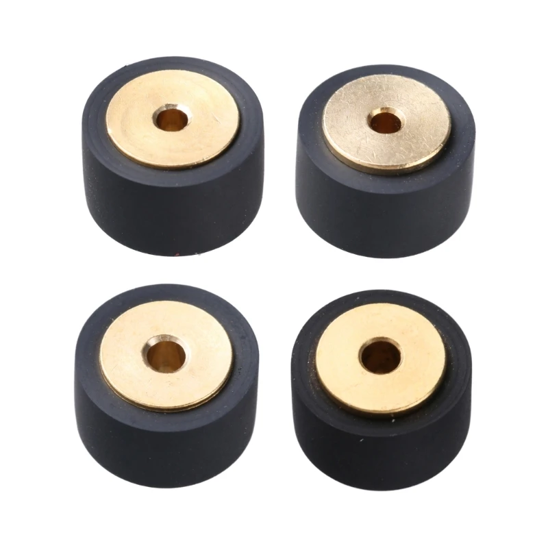 

Tape Player Belt Pulley Wheel Rubber Pinch Roller 11.8x7x6.5/11.8x8x6.5 for Recorders Ensures Stable Sound & Durability