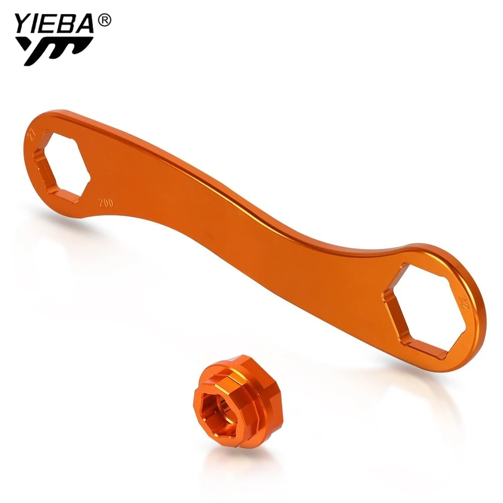 

Front Rear Wheel Removal Axle Wrench Tool Spanner For EXC EXCF XC XCW XCF SX SXF 125 250 350 450 530 1998-2022 17-27-32MM