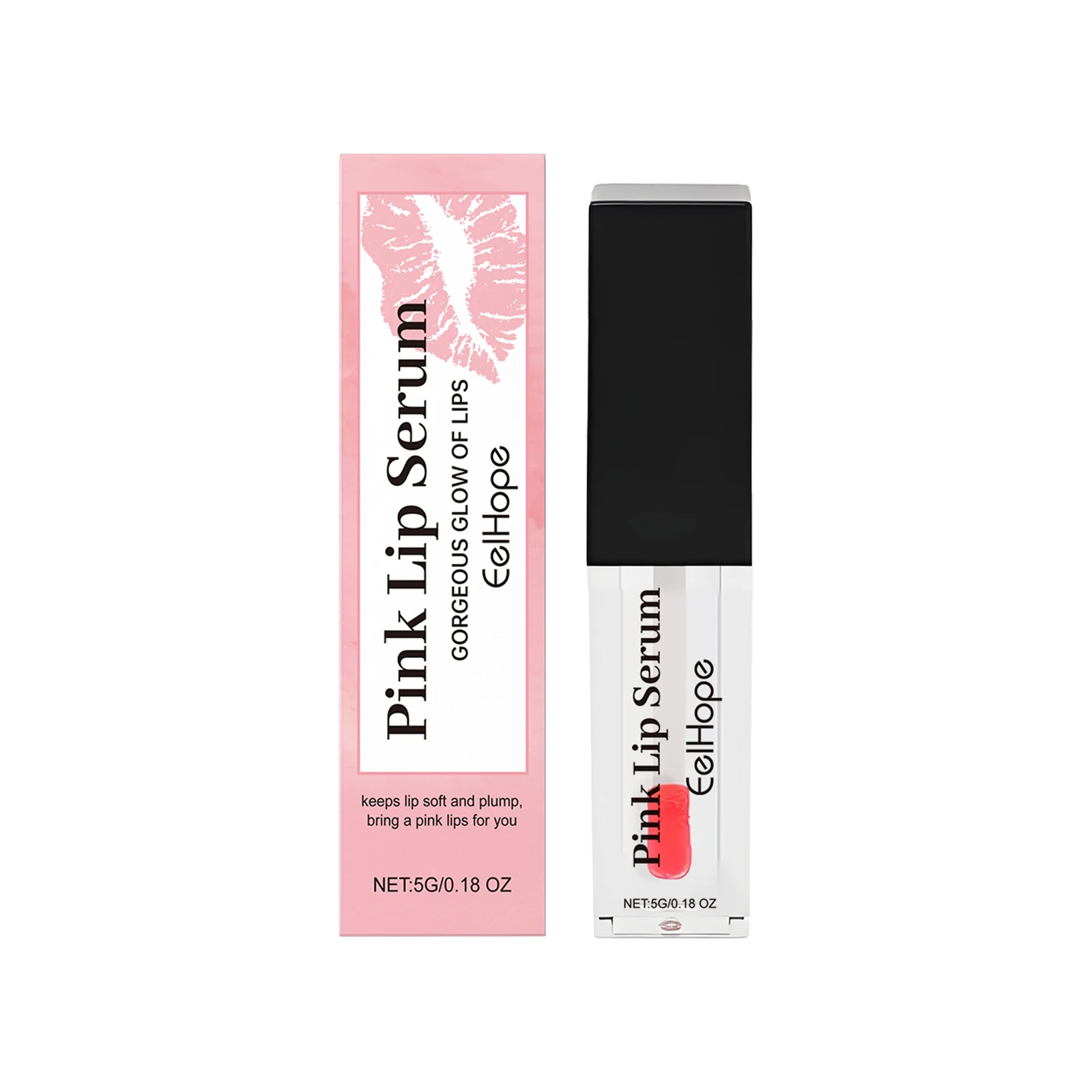 

Eelhope Pink Lip Oil Care Цвет кожи губ Осветляющий увлажняющий блеск для губ 1 шт.