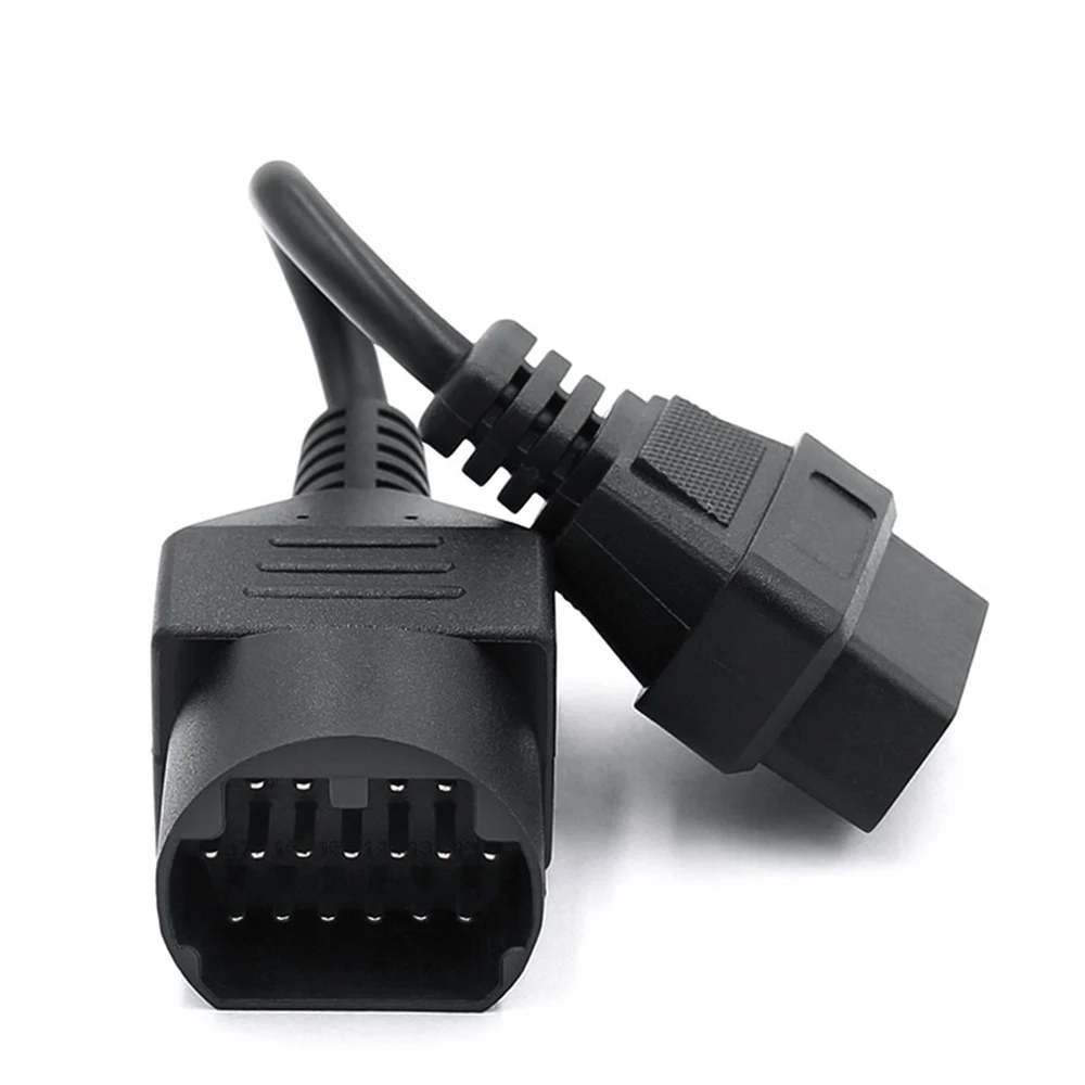 17Pin to 16Pin OBD2 Adapter Cable For Mazda Old Vehicles, Car Diagnostic Connector Cable for OBD Scan Tool