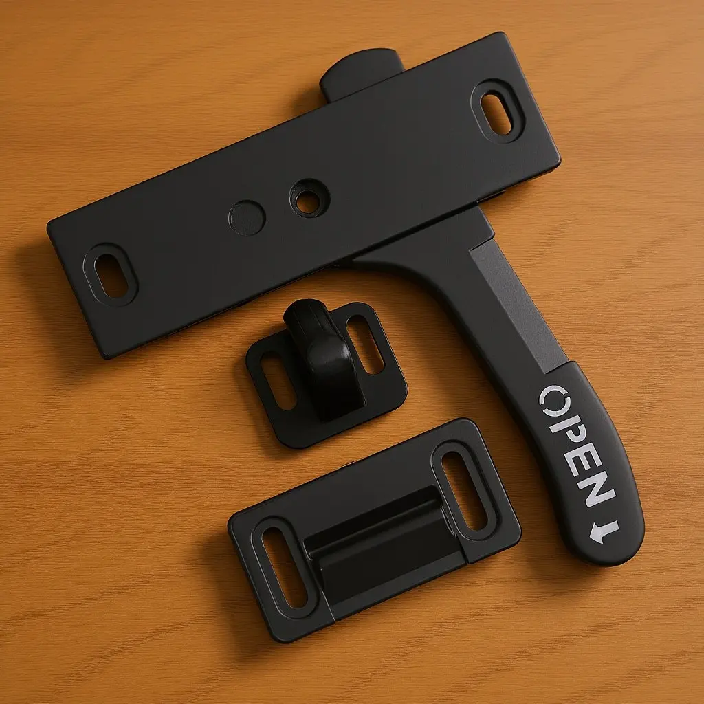 

1Set Rv Screen Door Latch Replacement Right Hand Handle Universal Fit for Rv Trailer Camper Exterior Screen Door Latch Kit