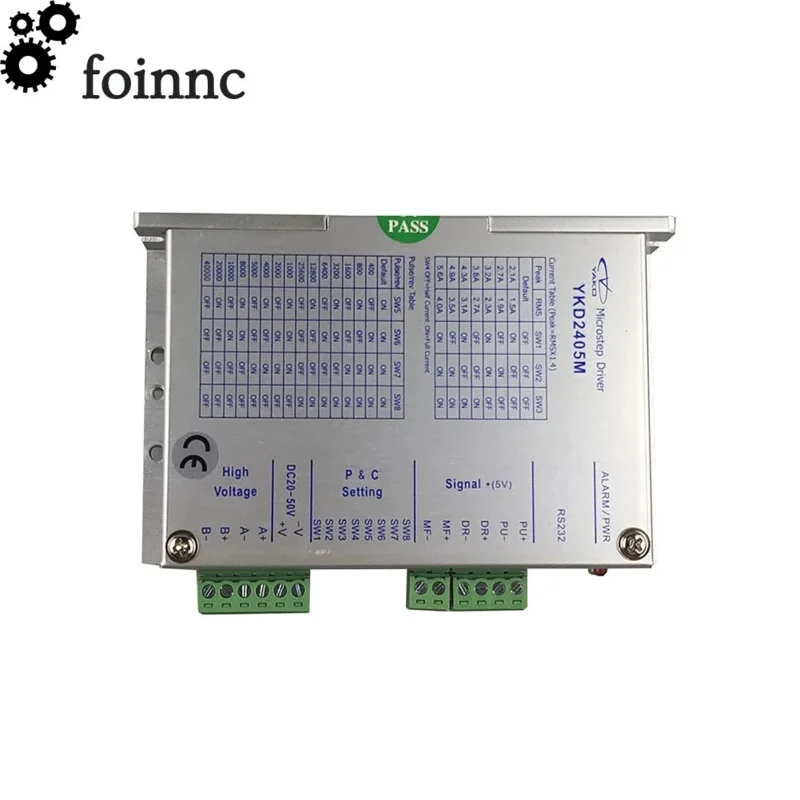 Origin YAKO 32 Bit DSP Digital Stepper Driver YKD2405M 2 Phase Step Drive DC20-50V 4.0A Driver For 42-86Mm Flange Stepper Motor