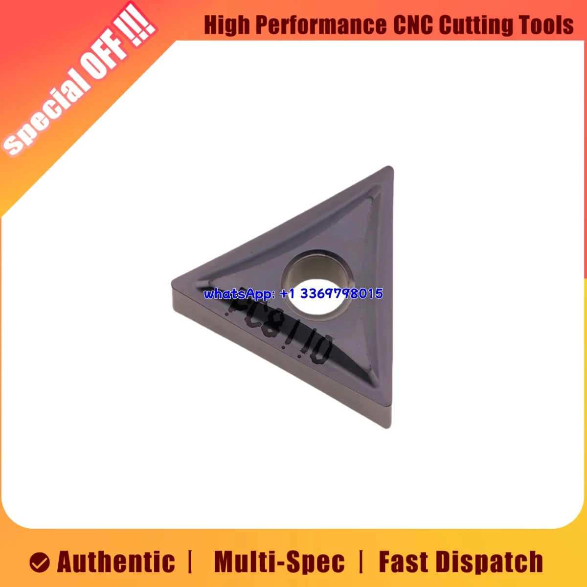 

Оригинальные токарные пластины TNMG TNMG16 TNMG160404 VP3 PC8105