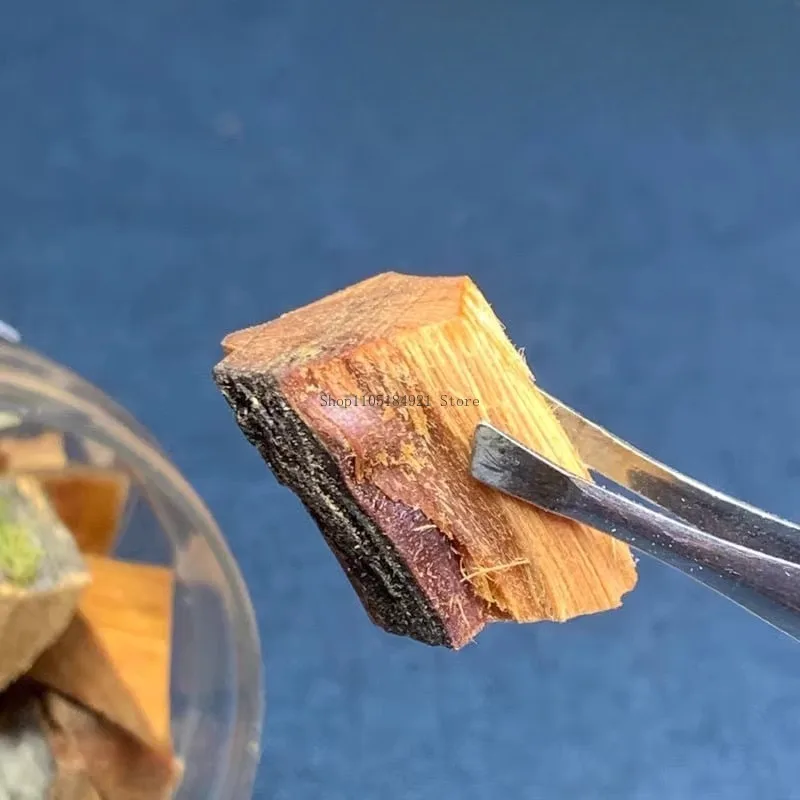 100g Black Oil Aging Taihang Cypress Wood Block Electric Incense Materials Home Aromatherapy Office Refreshing Air Purification